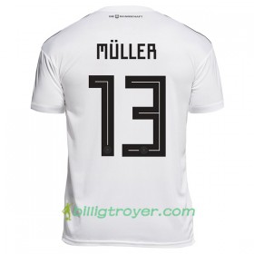 Billige Fotballdrakter Tyskland Muller 13 Dame VM 2018 Hjemmedraktsett